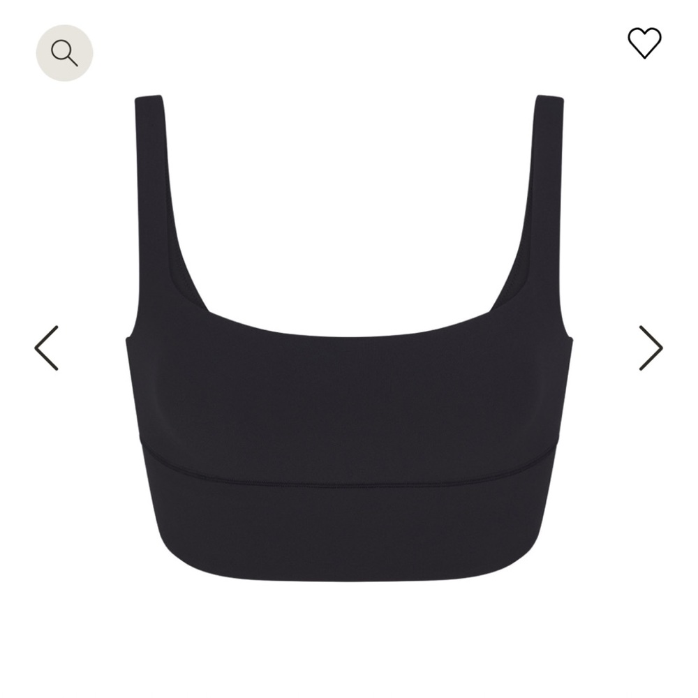 SQUARE NECK LONGLINE BRALETTE SKIMS